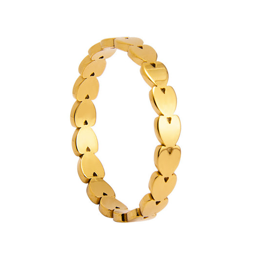 Infinite Love Titanium Steel Valentine's Day Couple Rings - Japanese Korean Style