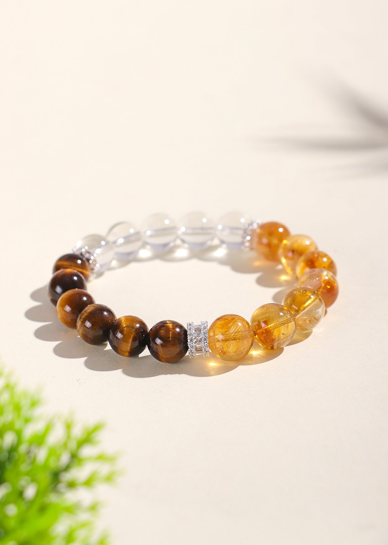 Planderful Fortune's Favor Bracelet – Elegant Crystal Beaded Design