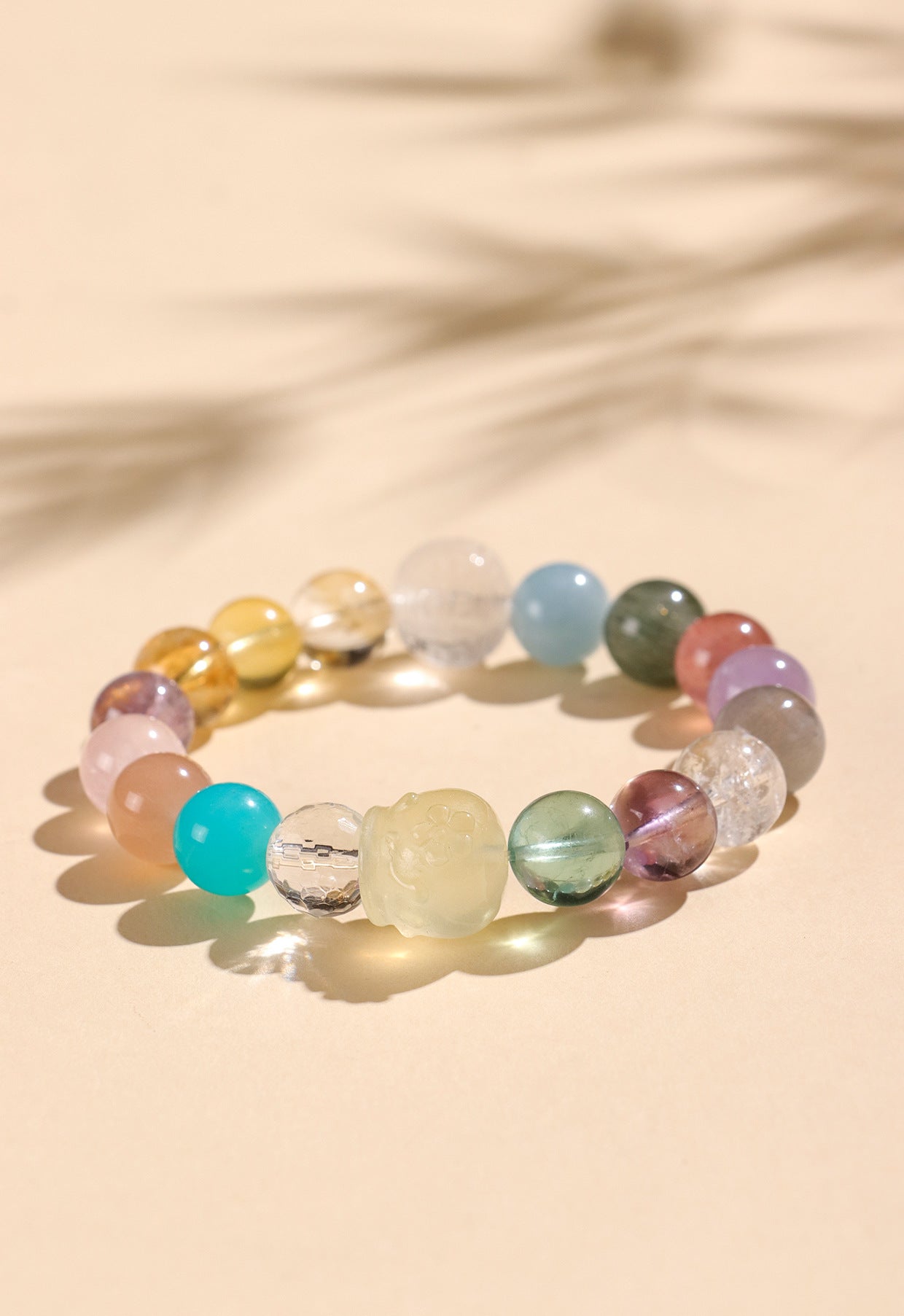 Planderful Fortune's Favor Bracelet – Elegant Aquamarine Crystal Design