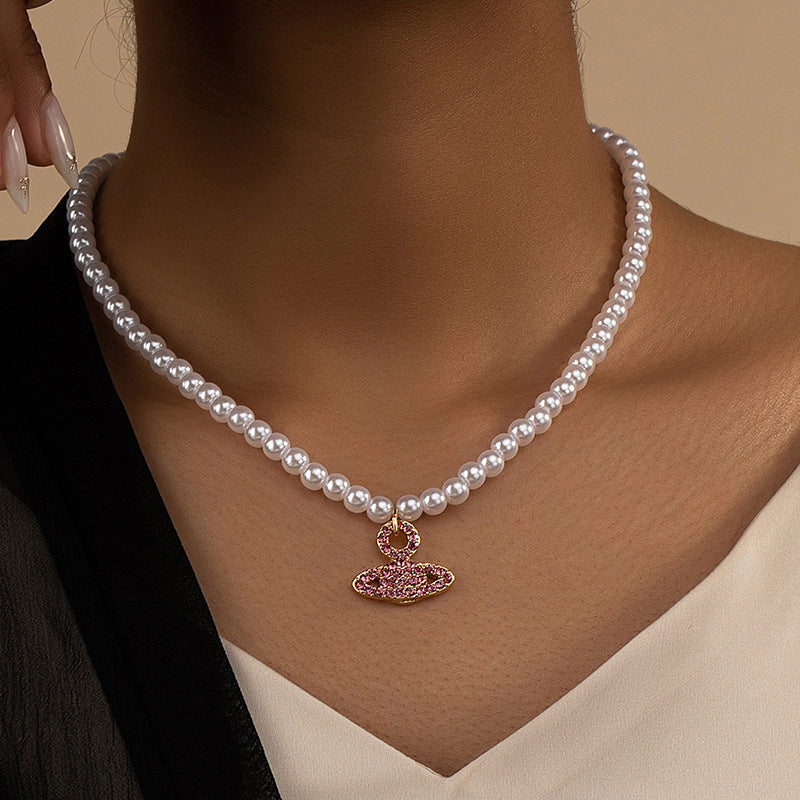 Luxurious Pearl Necklace - Vienna Verve Collection by Planderful