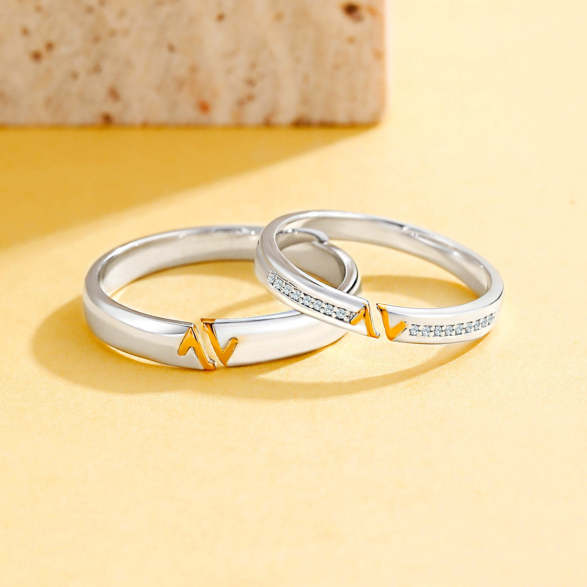 True Love S925 Sterling Silver Men's Ring