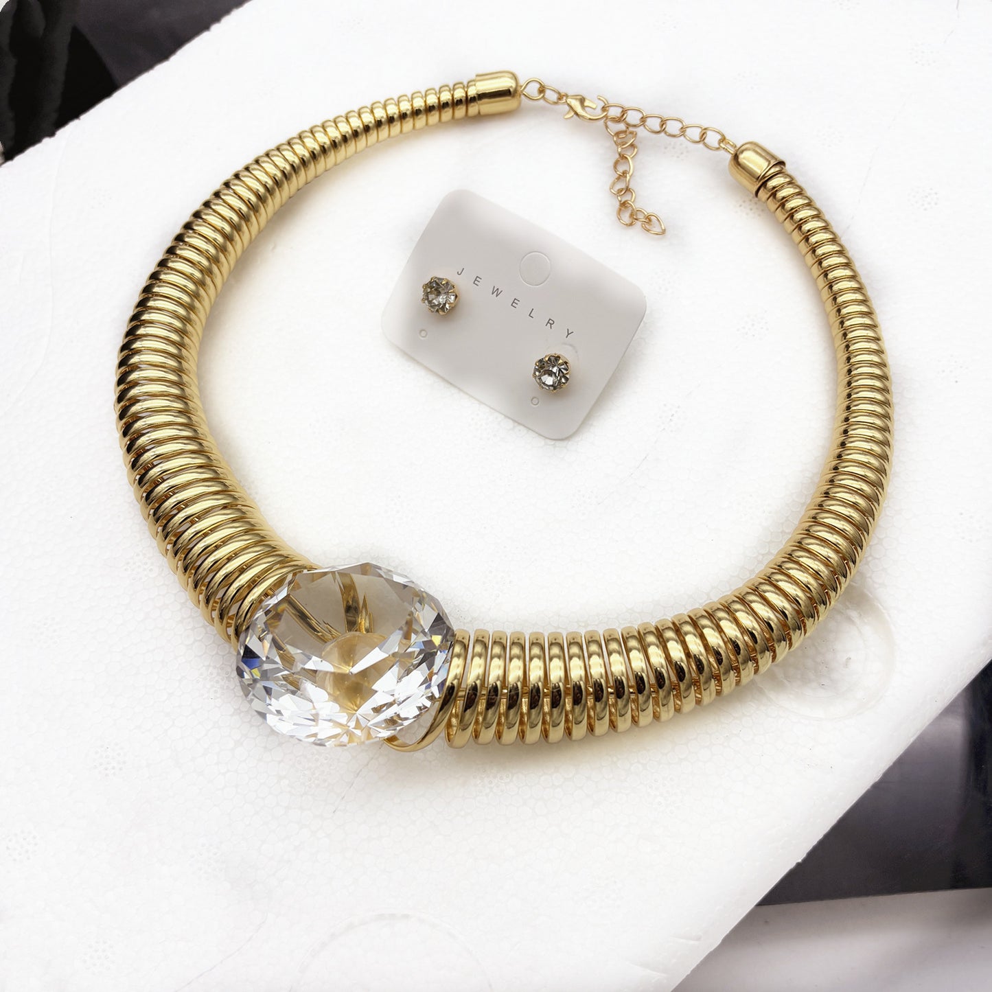 Planderful Savanna Rhythms Necklace – Versatile Rhinestone Choker