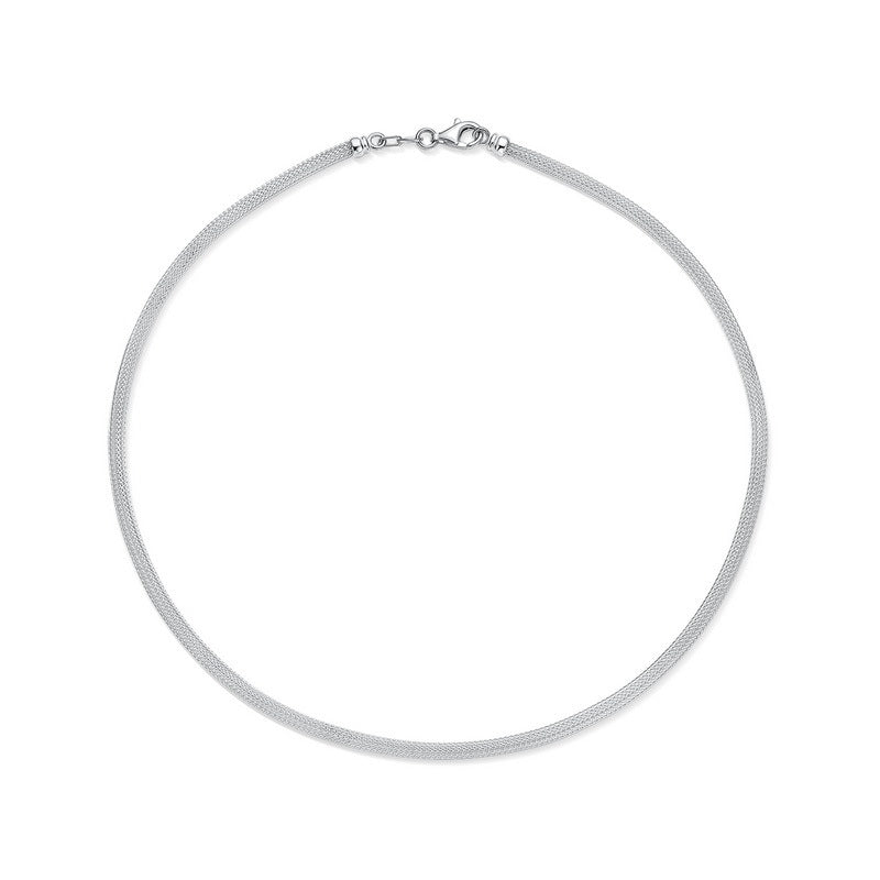 S925 Sterling Silver Snake Snake Chain Necklace