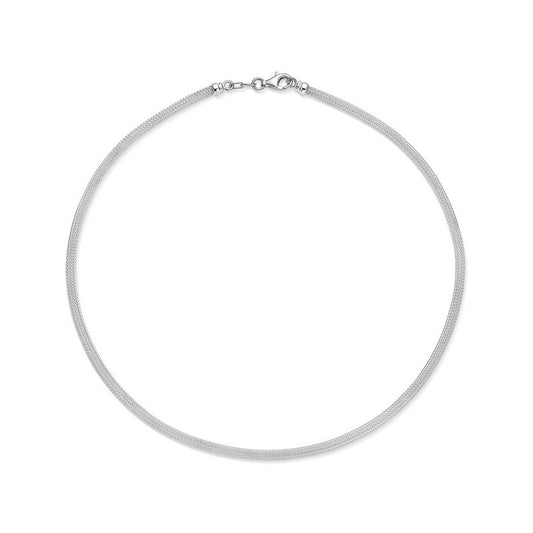 S925 Sterling Silver Snake Snake Chain Necklace