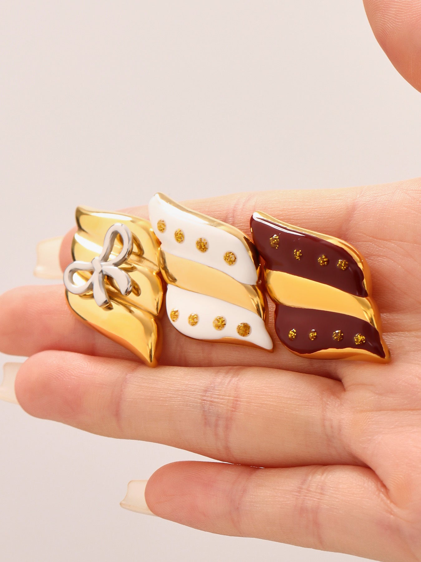 Planderful Geometric Color Matching Drip Earrings For Women