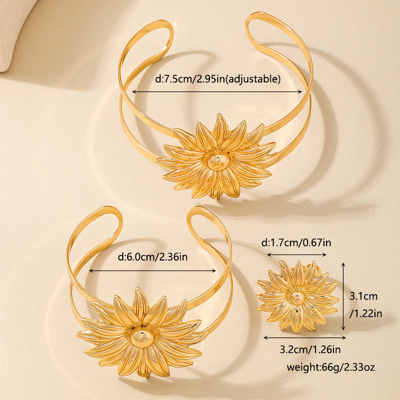 Planderful Vienna Verve Retro Metal Jewelry Set for Women