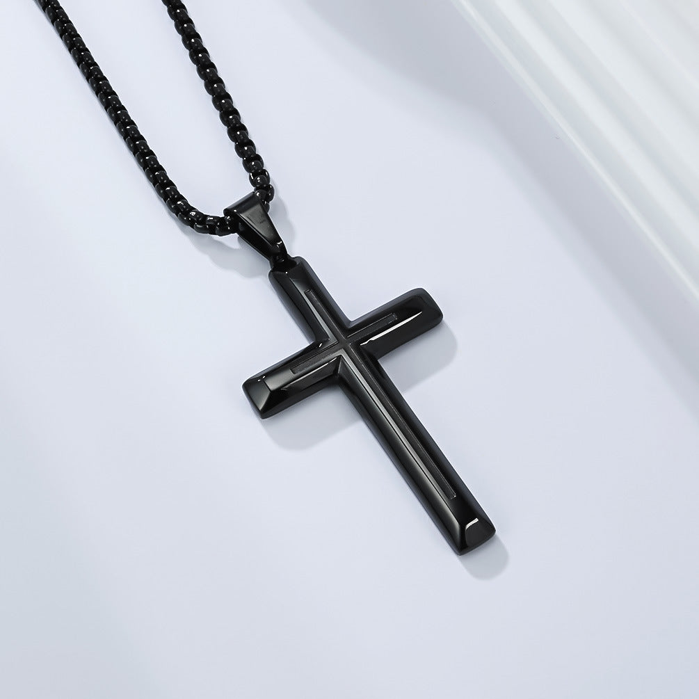 Stainless Steel Cross Necklace
