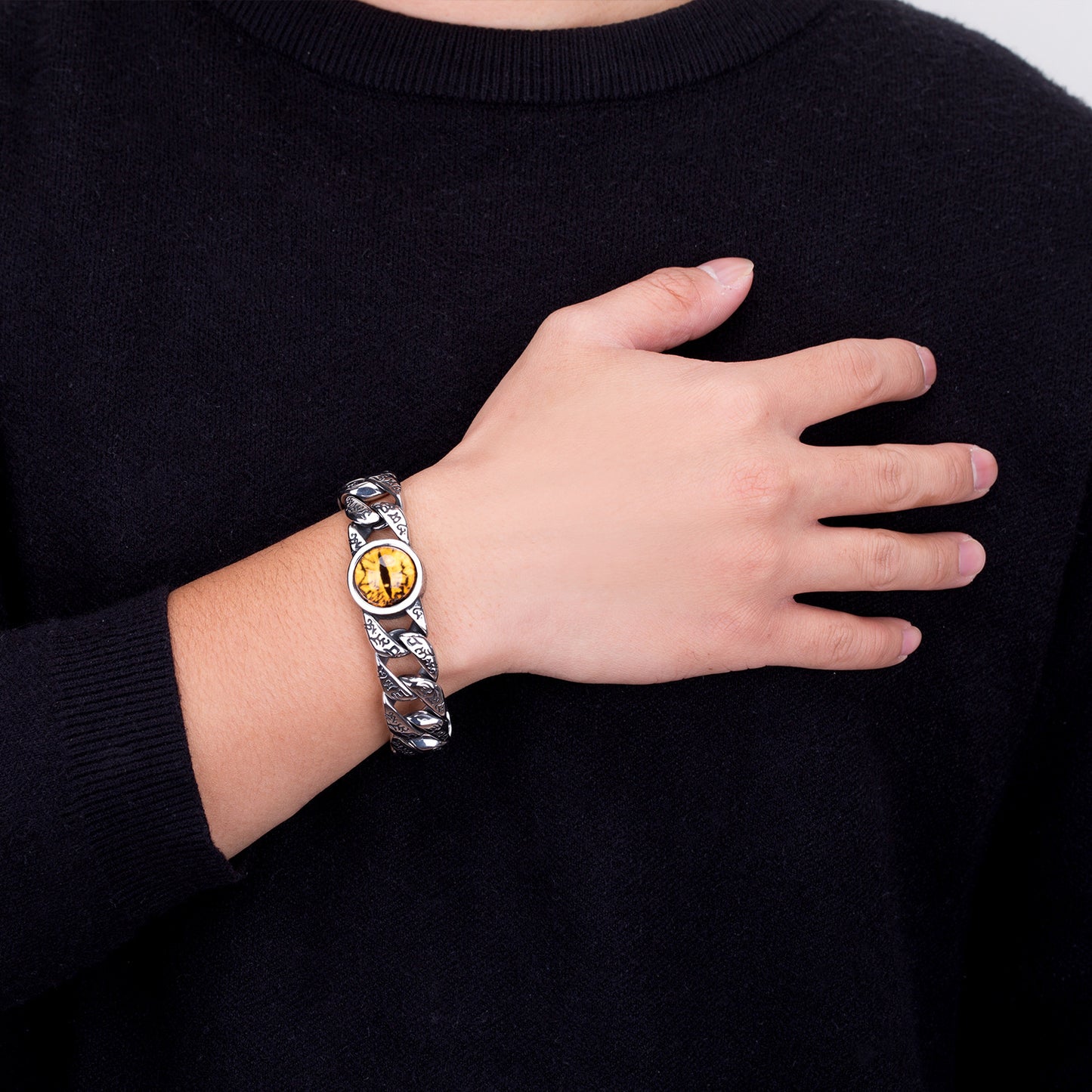 Steel Bracelet – Statement Vintage Men's Hip Hop Titanium Steel Fashion Accessory From Planderful Everyday Genie