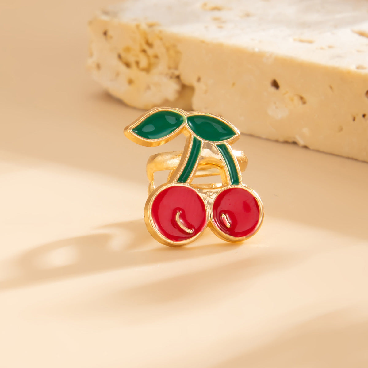 Planderful Clip On Earrings Vienna Verve Cherry Outline Cute Cartoon Statement Jewelry For Women Teens