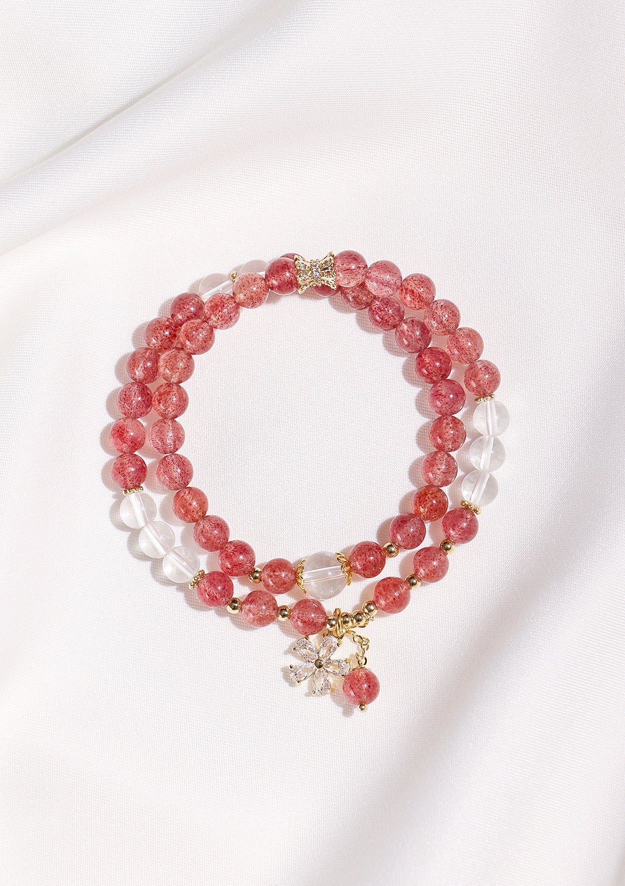 Planderful Fortune's Favor Bracelet – Fresh and Sweet Crystal Elegance