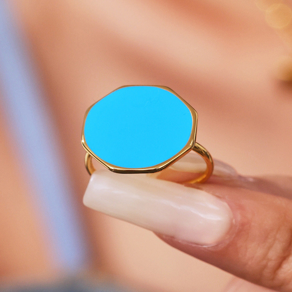 Planderful Open Ring for Women Durable Stainless Steel Genie