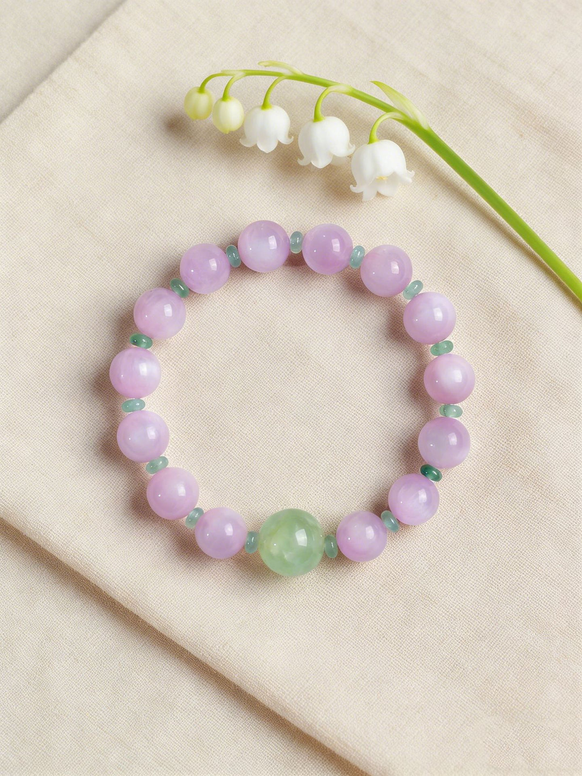 Rose Quartz Crystal Horse Bracelet