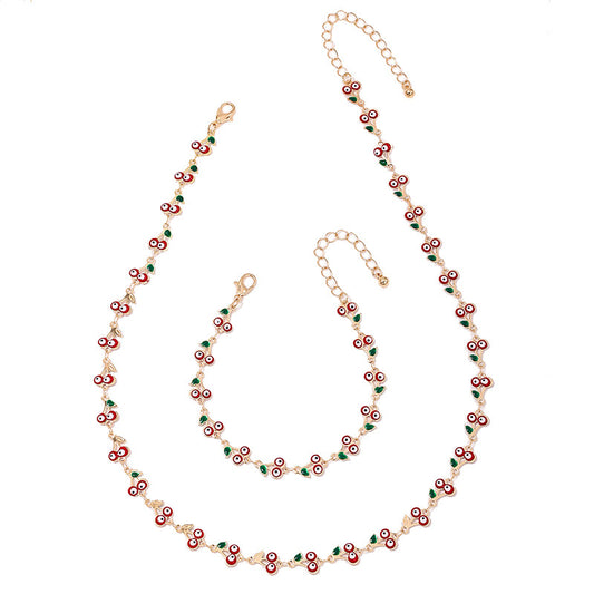 Summer Vibes Cherry Blossom Jewelry Set