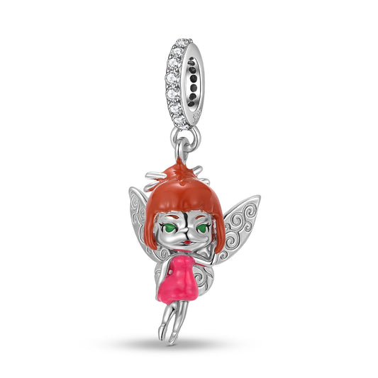 Planderful Jewelry Sterling Silver Fairy Pendant