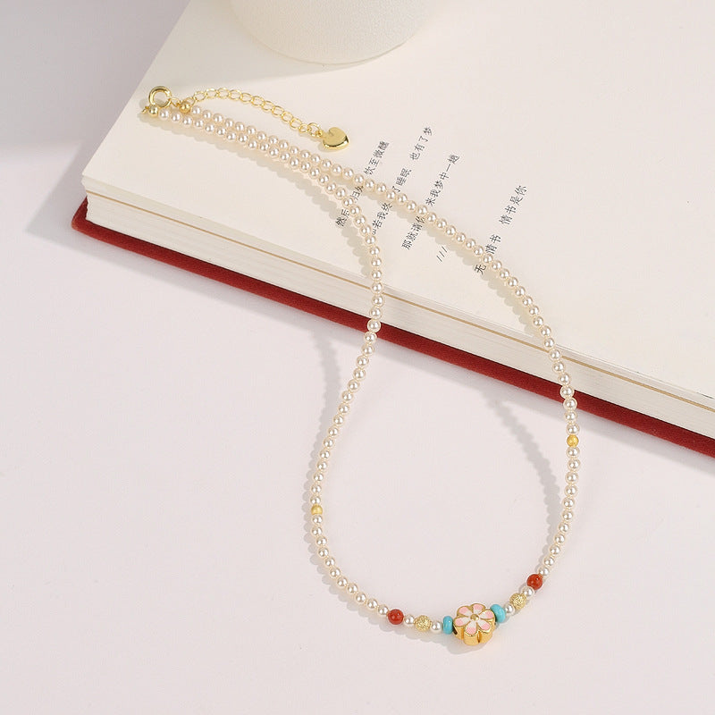 Pearl Fortune Pendant Necklace