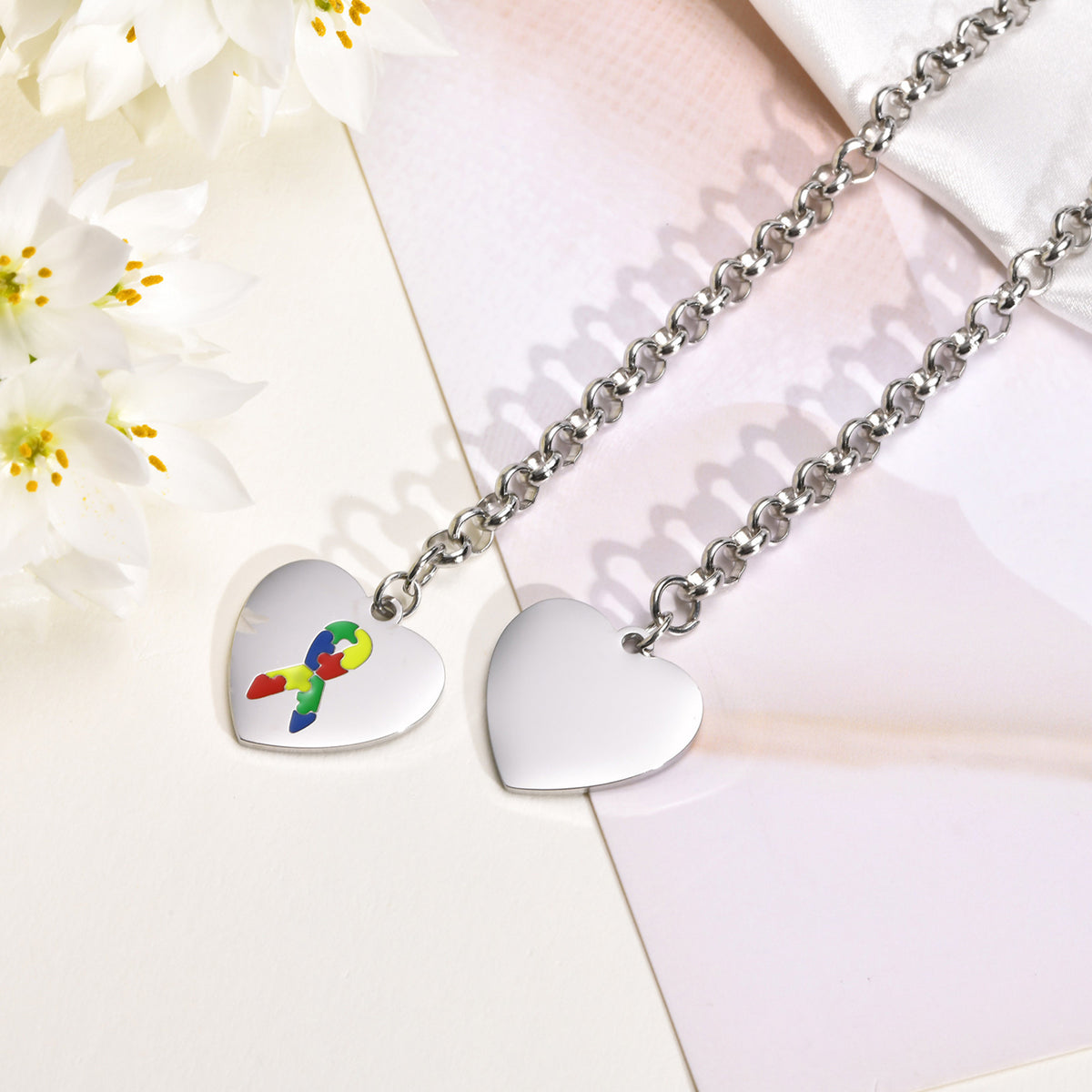 Heart Stainless Steel Bracelet