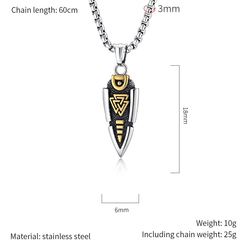 1. Planderful Stainless Steel Necklace For Men