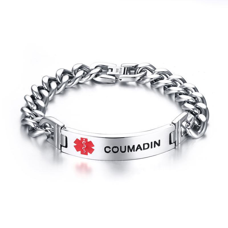 Stainless Steel Bending Plate Corrosion PACEMAKER Bracelet