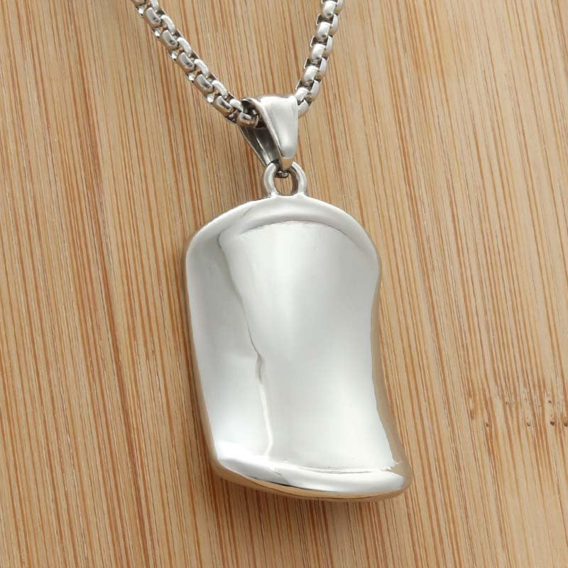 Directly From The Manufacturer Titanium Steel Tag Pendant