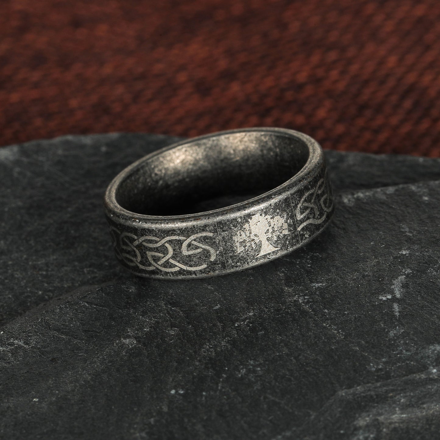 Tree Of Life Viking Ring Planderful Stainless Steel Unisex Jewelry For Protection Symbol