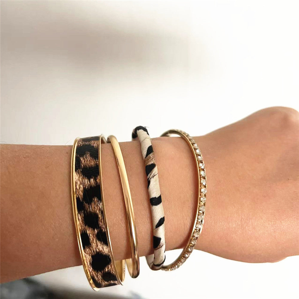 Planderful Savanna Rhythms Bracelet Set – Fashionable Geometric Bohemian Style