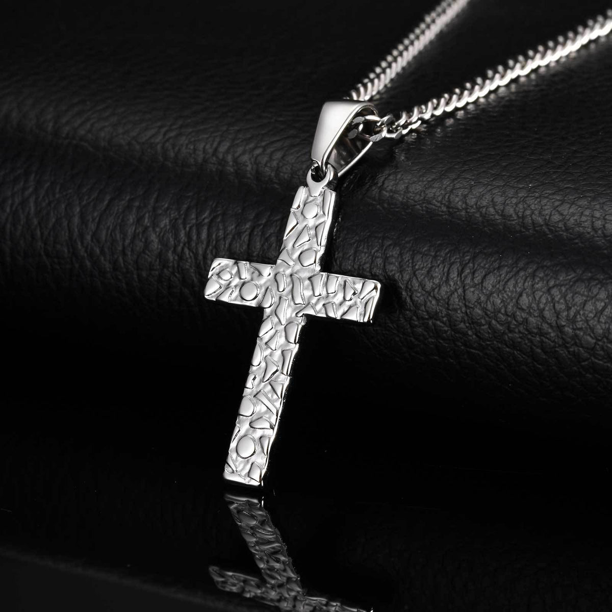 Cross Stainless Steel Pendant for Men