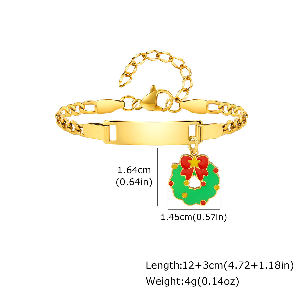 Adjustable Stainless Steel Bracelet Unisex