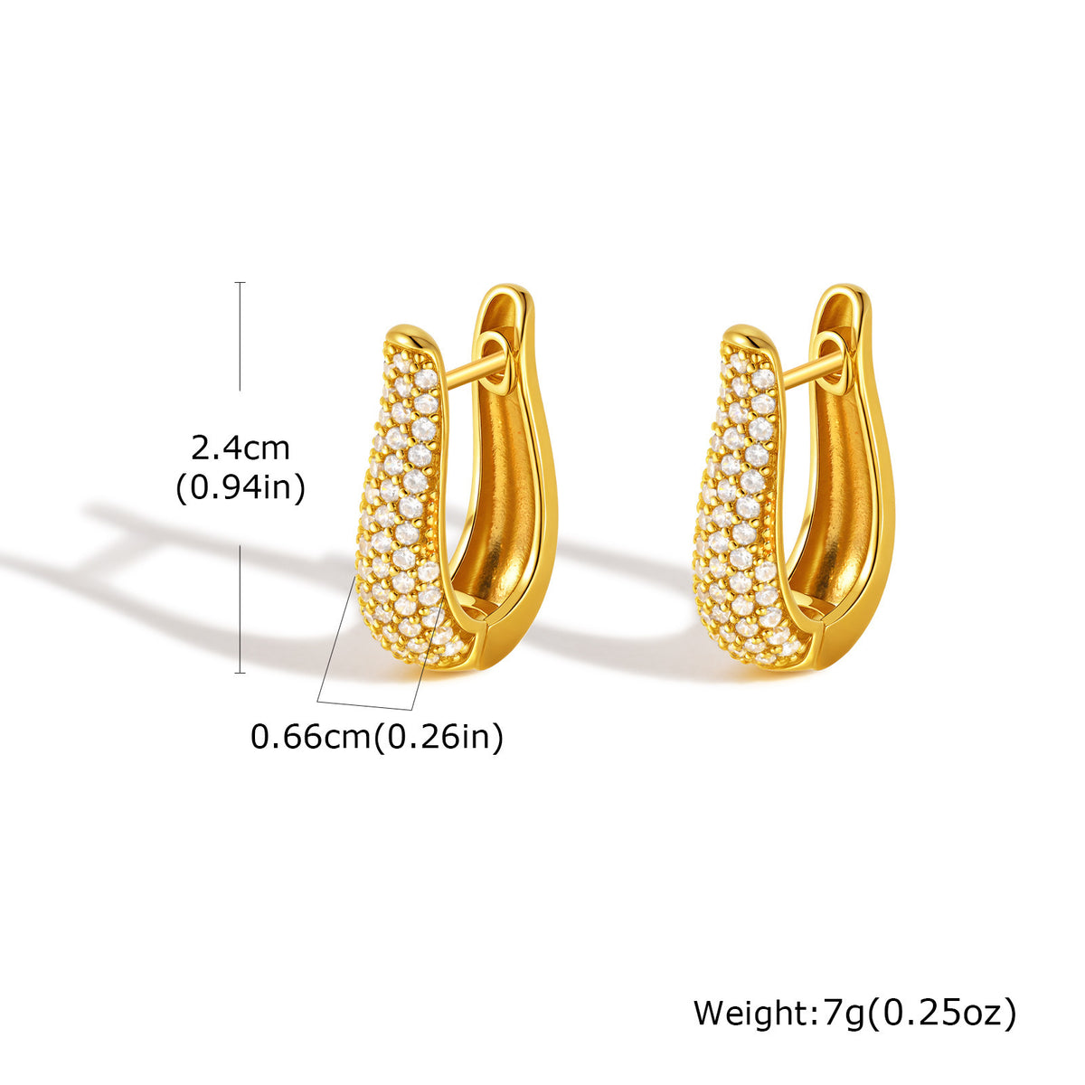 Zircon Earrings