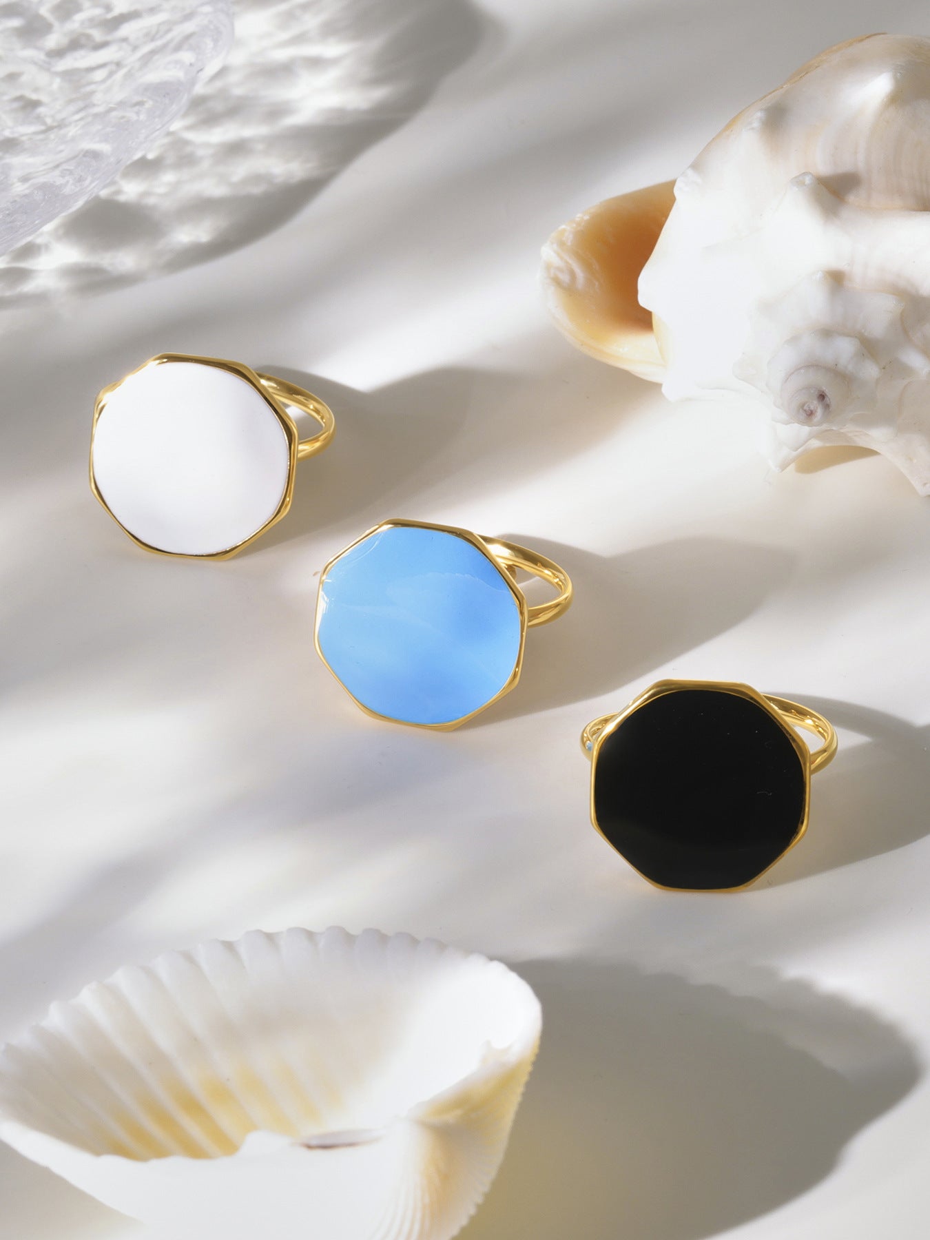 Planderful Open Ring for Women Durable Stainless Steel Genie