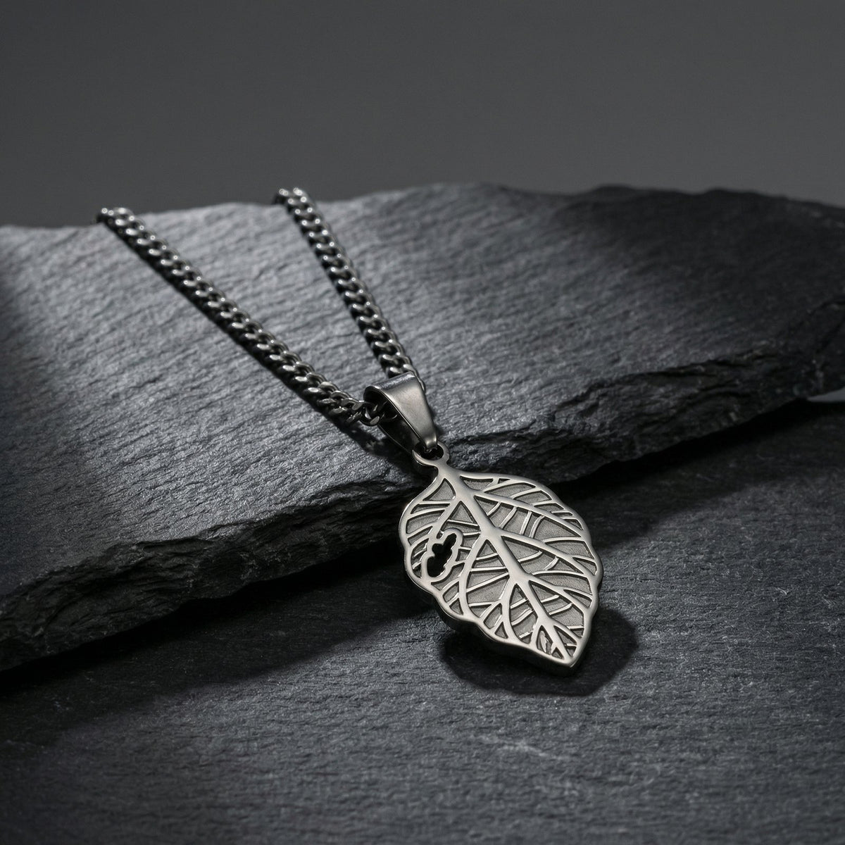 Vintage Stainless Steel Pendant