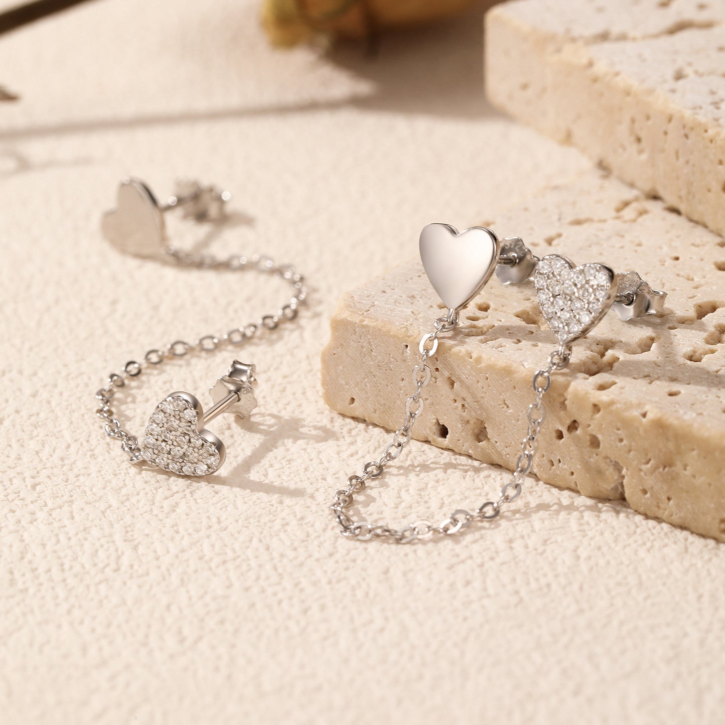 Planderful Everyday Genie Earrings – Exquisite Sterling Silver with Zircon Details