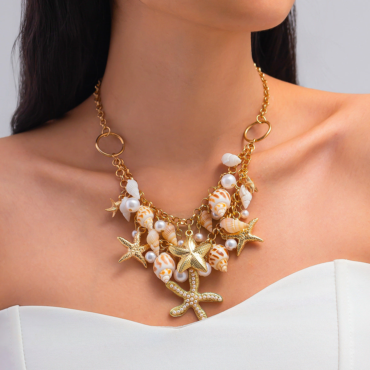 Planderful Vienna Verve Necklace – Elegant Beach-Inspired Design
