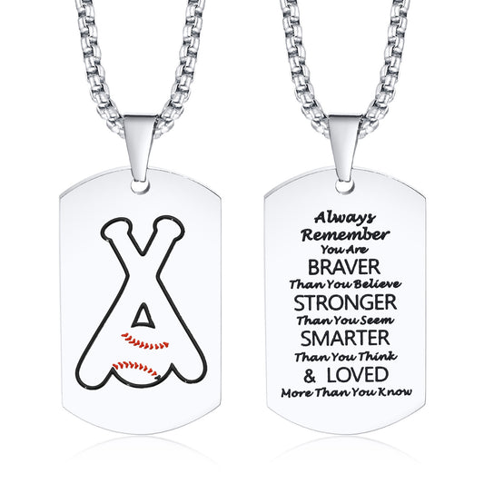 Dog Tag Stainless Steel Necklace