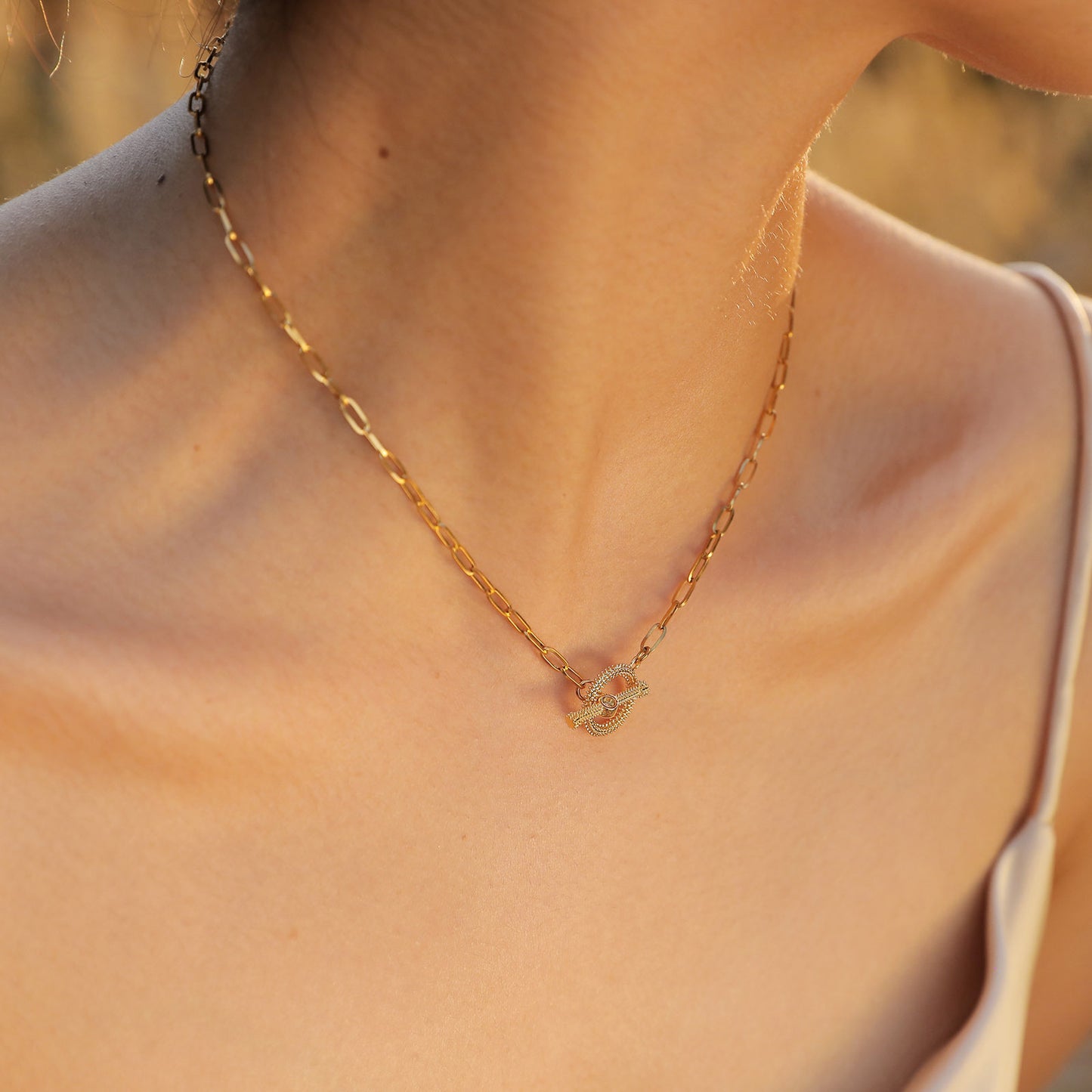 Necklaces Fashion Personality Stainless Steel Necklace Gold