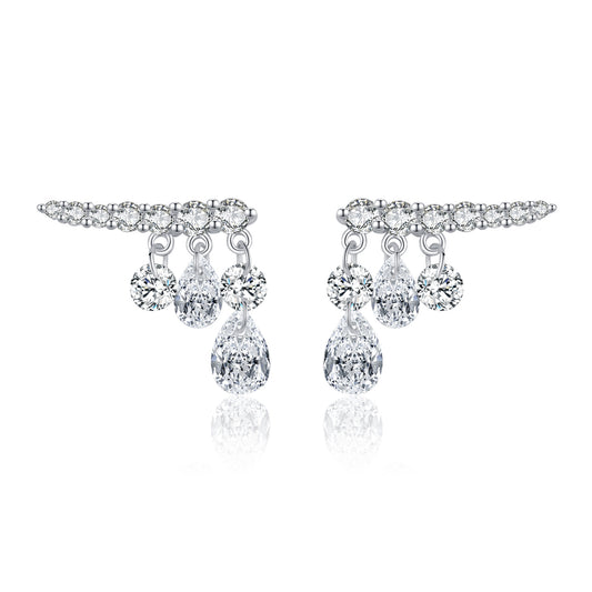 Planderful Everyday Genie Earrings – Exquisite Swaying Water Drop Design