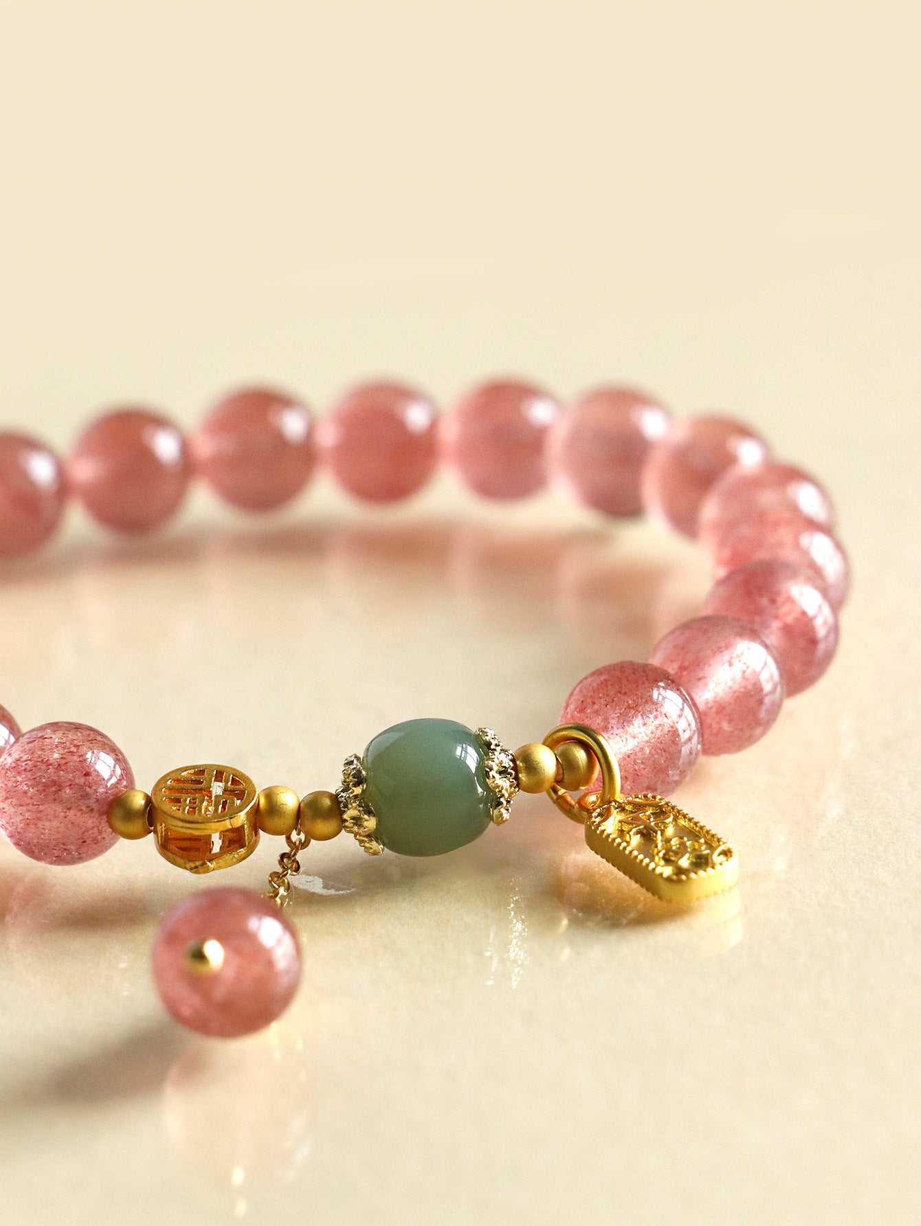 Planderful Fortune's Favor Bracelet – Elegant Crystal Design for Couples