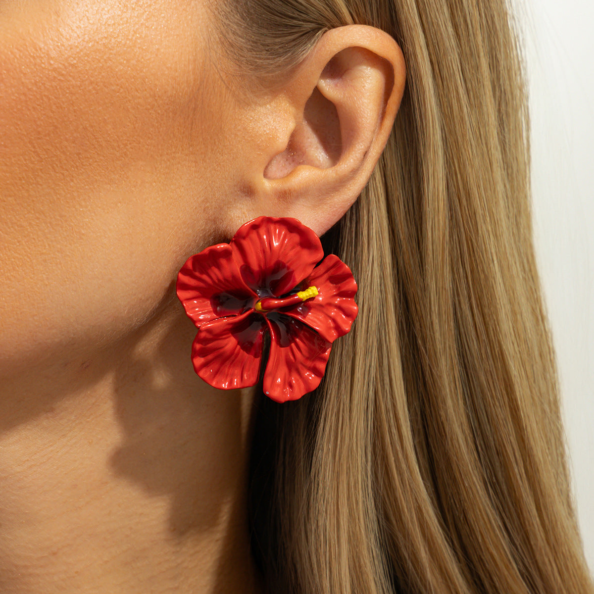 Flower Pendant Earrings Planderful Vienna Verve Personalized Retro Geometric Statement For Women