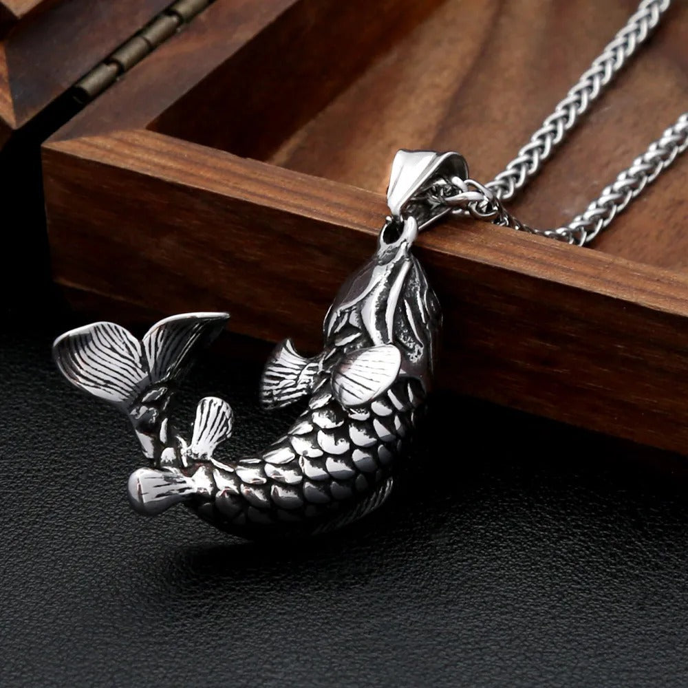 Punk Vintage Stainless Steel Men's Pendant Necklace