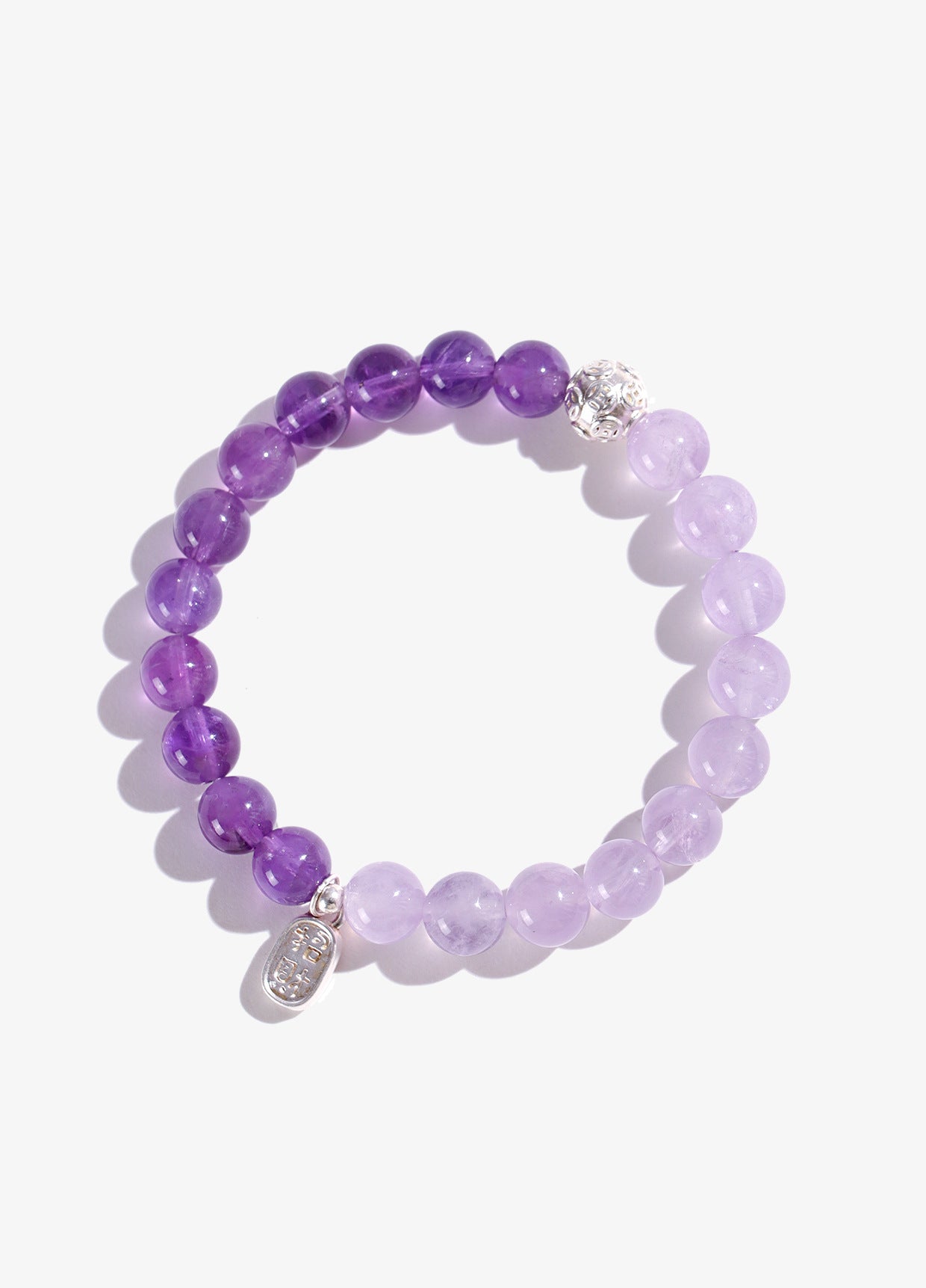 Planderful Fortune's Favor Bracelet – Premium Amethyst Beaded Design