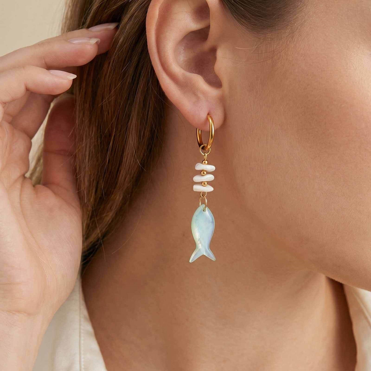 Modern Stainless Steel Earrings