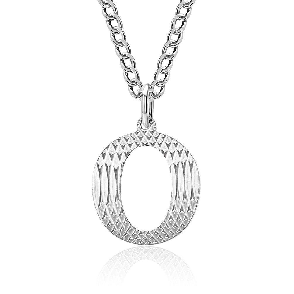 Planderful Everyday Genie Gold Plated Letter Surname Pendant For Couples Unisex Premium Magazine Style Jewelry