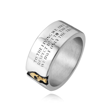 Titanium Steel Skull Ring