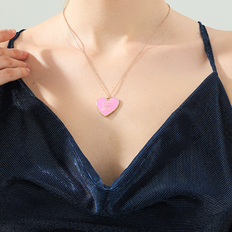 Aquarius Constellation Drop Glaze Necklace - Elegant and Minimalistic Design