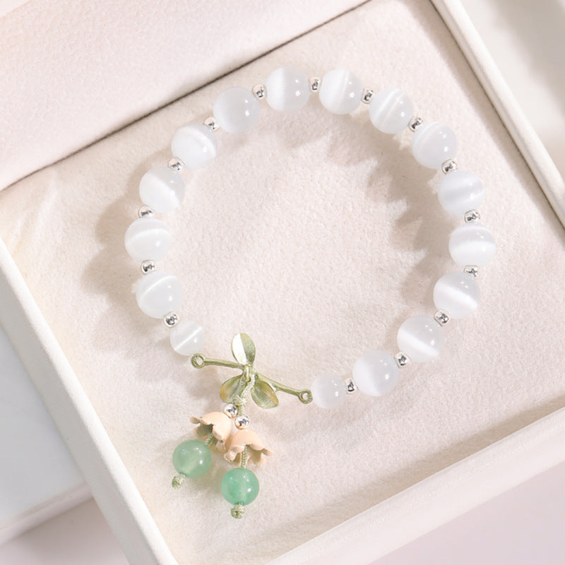 Crystal Pendant Bracelet