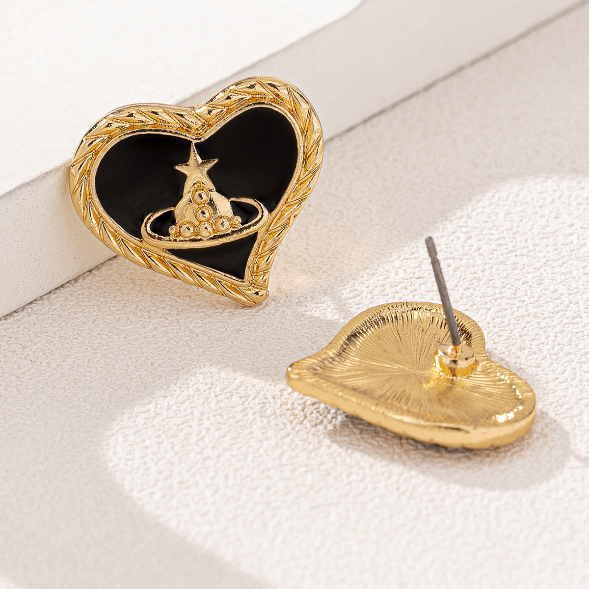 Planderful Vienna Verve Earrings – Fashionable Metal Planet Design