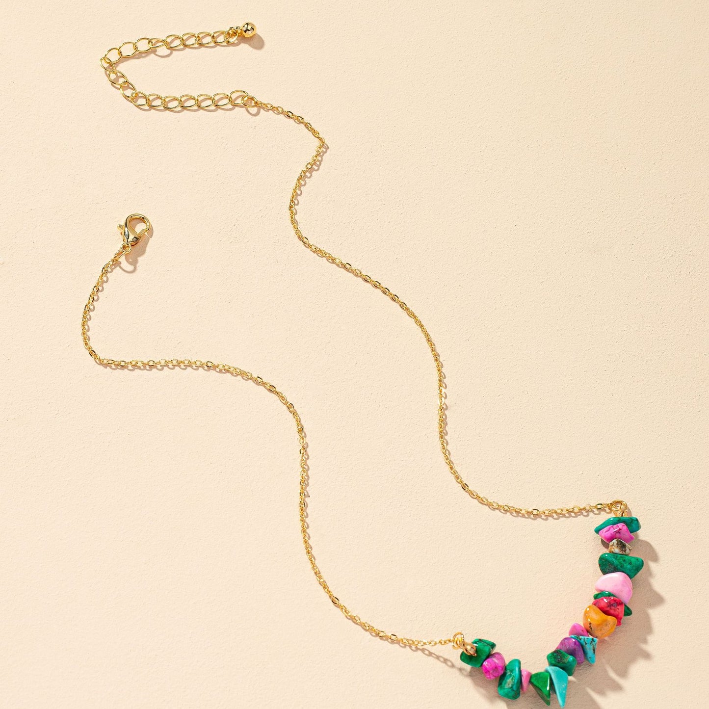 Fashion Forward Stone Necklace - Vienna Verve Collection