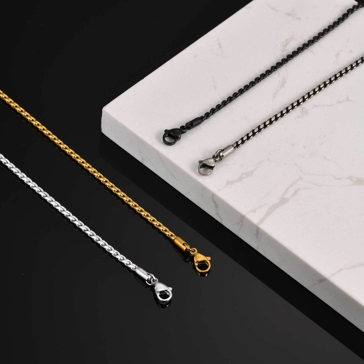 Planderful Stainless Steel Mens Bracelet Minimalist Daily