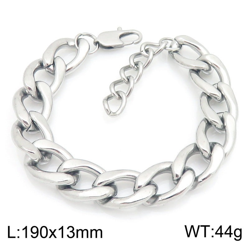 Minimalist Figaro Chain Stainless Steel Bracelet – Unisex Nk Chain Adjustable Handmade