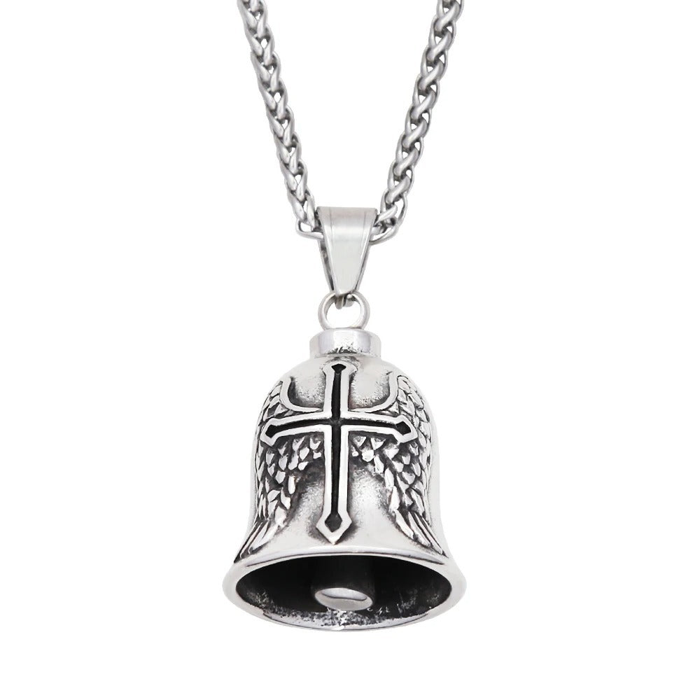 Vintage Viking Stainless Steel Men's Pendant Necklace