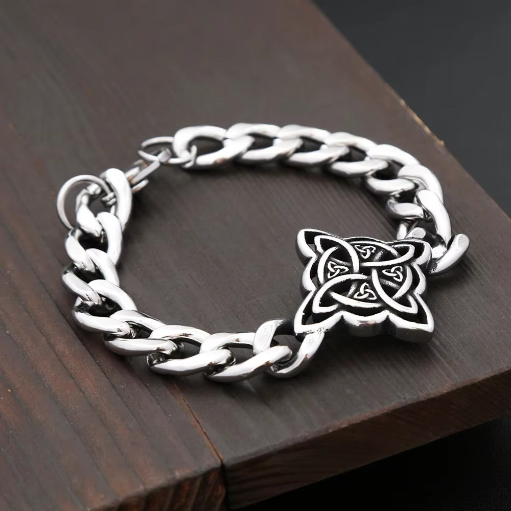 Viking Street Stainless Steel Men's Bracelet